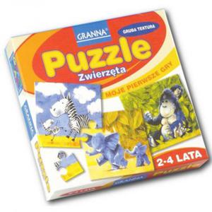 GRANNA - GRANNA Gra Puzzle Zwierzta - G-542 - 2828044945