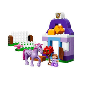 LEGO - Klocki LEGO Duplo Disney Sofia the first 10594 - Krlewska stajnia - 10594 - 2828044932