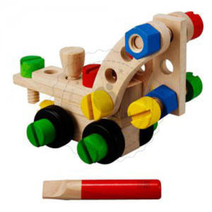 Plan Toys - Zestaw konstrukcyjny 30 czci, Plan Toys - PLTO-5533 - 2828044480