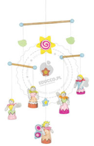 GOKI - Kolorowe elfy - zabawki drewniane - 52953 - 2828044392