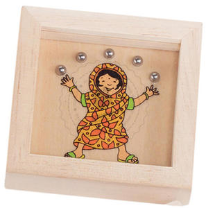 GOKI - Gra wpasowanie kulek - Hinduska - zabawki drewniane - GK 56930_5 - 2828044522