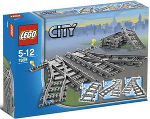 Zwrotnica kolejowa LEGO City 7895 - 2847130582