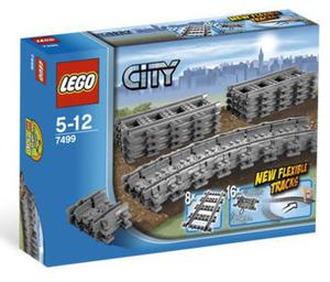 Elastyczne tory LEGO City 7499 - 2856499453