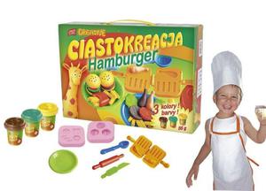 Ciastokreacja Ciastolina Hamburger - 2832622005