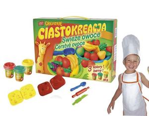 Ciastokreacja Ciastolina wiee Owoce - 2832622006