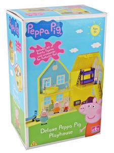 winka Peppa Domek Deluxe z figurkami TM Toys - 2858642577