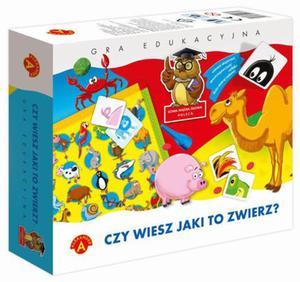 Gra Czy wiesz jaki to zwierz Big Alexander - 2856739751