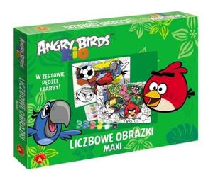 Liczbowe Obrazki Maxi Angry Birds Alexander - 2832623718