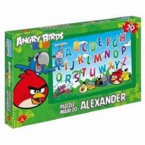 Puzzle Literki Angry Birds Rio 20el. Alexander - 2832623723