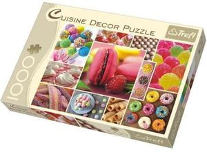 Puzzle 1000el Decor Cukierki Kola Trefl 10357 - 2847881240