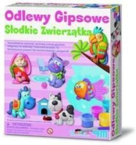 Odlewy Gipsowe - Sodkie Zwierztka 4M - 2846387446