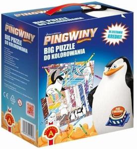 Big Puzzle 2 Pingwiny z Madagaskaru - 2832624352