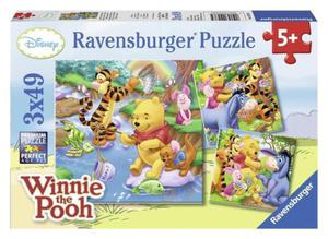 Puzzle 3x49 Kubu owi Ryby Ravensburger - 2832625375