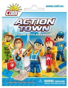 Figurka z akcesoriami Action Town Cobi 1852 - 2832625672