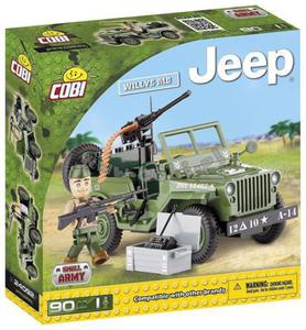 Klocki Jeep Willys MB Maa Armia 24092 Cobi