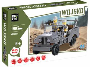 Klocki Blocki Wojsko Jeep 199 el. - 2832625800