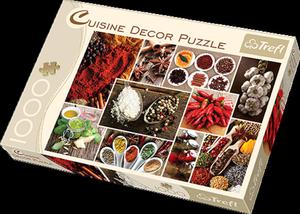 Puzzle 1000el Decor Cuisine Przyprawy Trefl - 2847881253