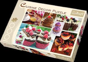 Puzzle 1000 Cuisine Decor Muffiny Trefl 10360 - 2856016409