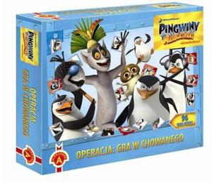 Gra w Chowanego Pingwiny z Madagaskaru Alex
