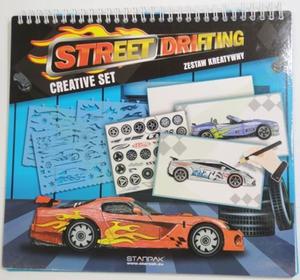 Kreatywny szkicownik Street Drifting Auta - 2832626854