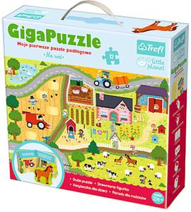 Puzzle podogowe GigaPuzzle Na wsi 90564 Trefl - 2847615879