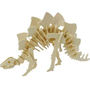 Puzzle 3D Drewniane dinozaur Stegosaur JP221 - 2845556396