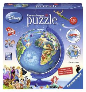 Puzzle kuliste 180 Disney Globus Ravensburger - 2843711061