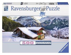 Puzzle 500 el. Drewniany dom Ravensburger