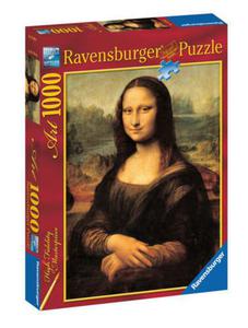 Puzzle 1000 el Da Vinci Mona Lisa Ravensburger - 2837212072