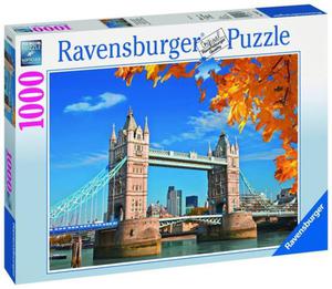 Puzzle 1000 el. Widok na Tower Bridge - 2843711091