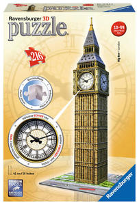 Puzzle 3D 216el Big Ben z zegarem Ravensburger - 2843711094