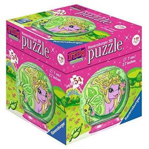 Puzzle kuliste 54 Filly Motylek zielony 118731 - 2843711155