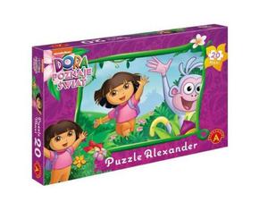 Puzzle 20 el Maxi Dora Jak cudownie Alexander - 2840869216