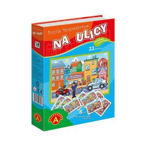 Puzzle magnetyczne 22 el Na ulicy Alexander - 2847420163