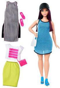 Barbie Fashionistas lalka z ubrankami DTF01 - 2858342709