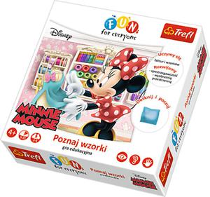 Gra edukacyjna Poznaj wzorki Minnie Trefl - 2848151930