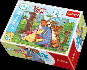 Puzzle mini 54 el Kubu Puchatek 4 wzory Trefl - 2849451974