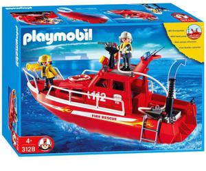 ód straacka z armatk wodn 3128 Playmobil