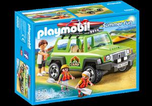 Samochd terenowy z kajakiem 6889 Playmobil - 2849452029