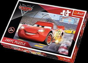 Puzzle 24 Maxi Cars Auta 3 Mistrz Trefl 14250 - 2853176117