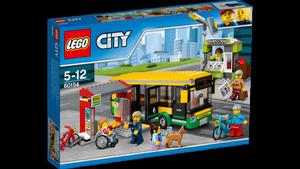 Klocki LEGO City 60154 Przystanek autobusowy - 2856499590