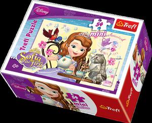 Puzzle mini 54 el. 4 wzory Ksiniczka Zosia - 2857570576