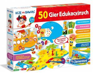 Mwice piro 50 gier edukacyjnych Clementoni - 2856245478