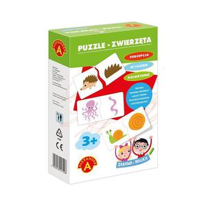 Puzzle - zwierzta zabawa i nauka Alexander - 2857419535