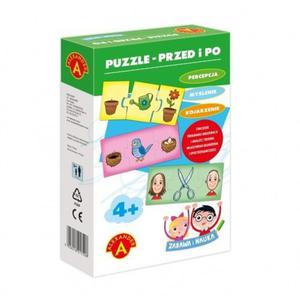 Puzzle Przed i Po Zabawa i Nauka Alexander - 2858342782