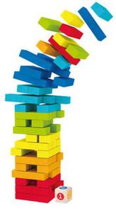 Kolorowa wiea jenga Smily Play AC7633 - 2857570666