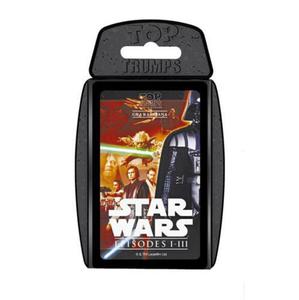 Karty do gry Star Wars epizod I-III TopTrumps - 2858186858