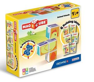 Klocki Magicube zestaw zwierzta Geomag - 2858186901