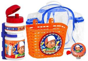 Plecak Koszyczek Dzwonek Bidon HANDY MANNY - 2832621087