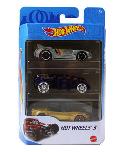 Trzypak Samochodziki Hot Wheels - 2846387383